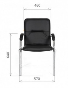Офисное кресло CHAIRMAN 850, экокожа, бежевый 2
