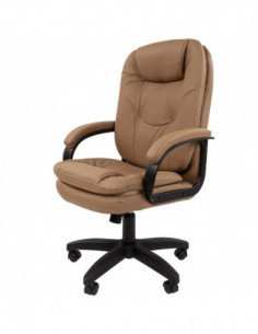 Офисное кресло CHAIRMAN 668LT NEW, экокожа, бежевый