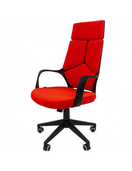 Офисное кресло CHAIRMAN 525, ткань, красный