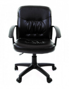 Офисное кресло CHAIRMAN 651, экокожа, черный 2