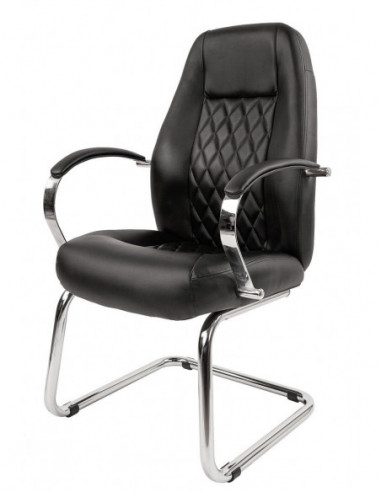 Офисное кресло CHAIRMAN 950V, экокожа, черный