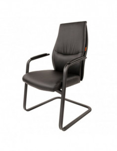 Офисное кресло CHAIRMAN VISTA V BLACK, экокожа, черный