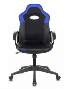 Игровое кресло БЮРОКРАТ VIKING-11, экокожа/ткань,... 2