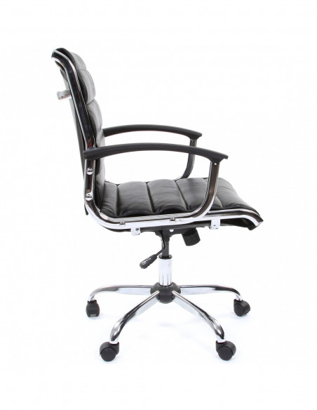 Офисное кресло CHAIRMAN 760 М, экокожа, черный