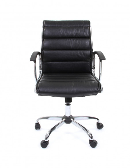 Офисное кресло CHAIRMAN 760 М, экокожа, черный