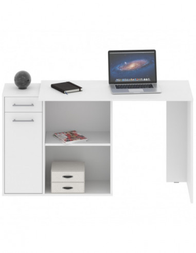 Стол компьютерный COMP CD 1350, белый,...