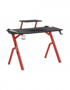 Стол компьютерный SKILLL CTG-001 120X60, Черный/Красный