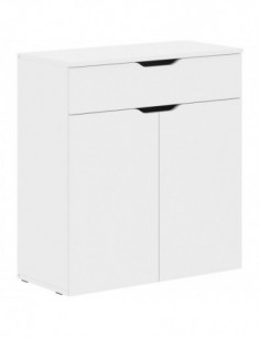 Комод COMP DW 7535, белый, 75х35х80 см