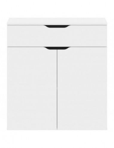Комод COMP DW 7535, белый, 75х35х80 см