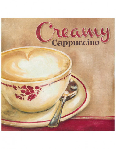 Картина Creamy Cappuccino, 30х30 см, рама...