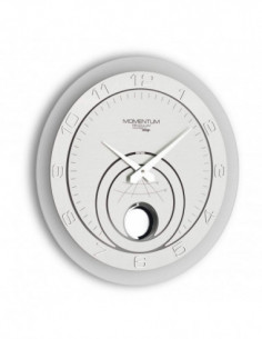 Часы настенные Momentum Pendulum, диаметр 45/серебристый...