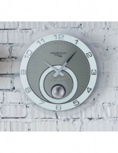 Часы настенные Momentum Pendulum, диаметр 45/серебристый... 2