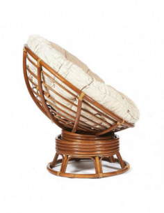 Кресло-качалка PAPASAN с подушкой, рecan 2