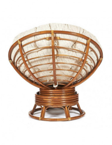 Кресло-качалка PAPASAN с подушкой, рecan