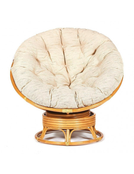 Кресло-качалка PAPASAN с подушкой, honey