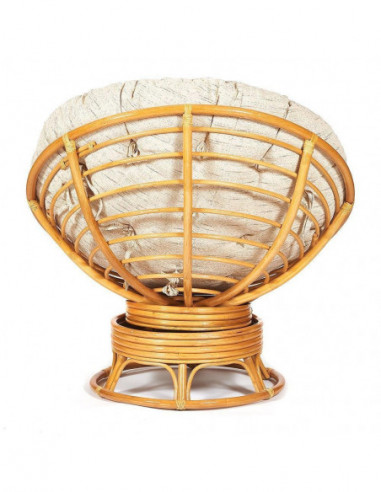 Кресло-качалка PAPASAN с подушкой, honey
