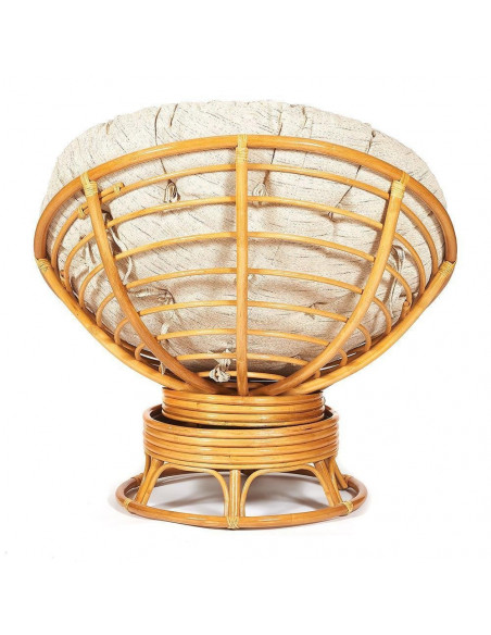 Кресло-качалка PAPASAN с подушкой, honey