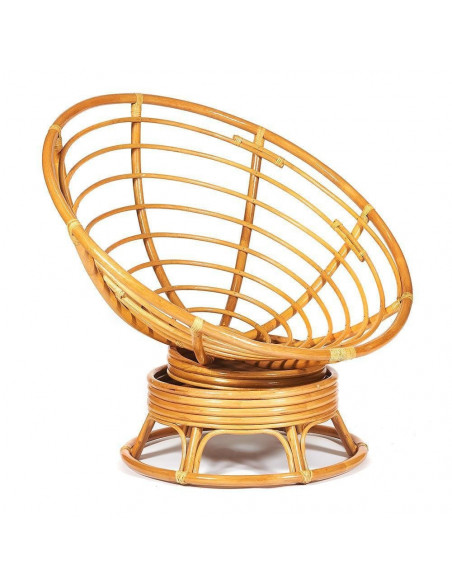 Кресло-качалка PAPASAN с подушкой, honey