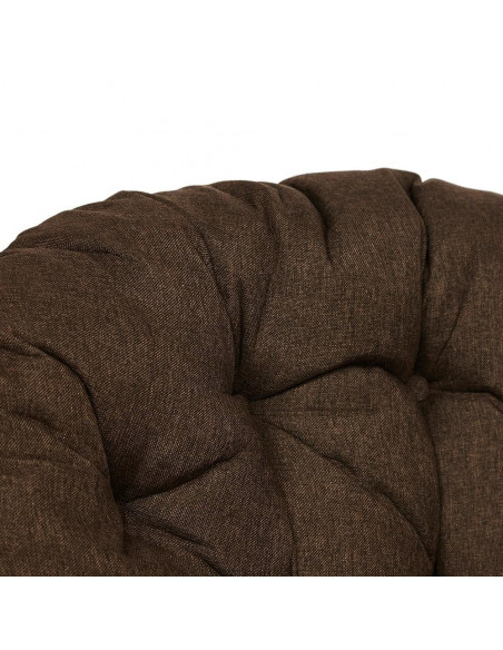 Кресло PAPASAN с подушкой, ткань коричневый/сognac