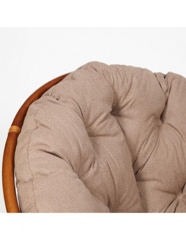 Кресло PAPASAN с подушкой, ткань экошерсть...