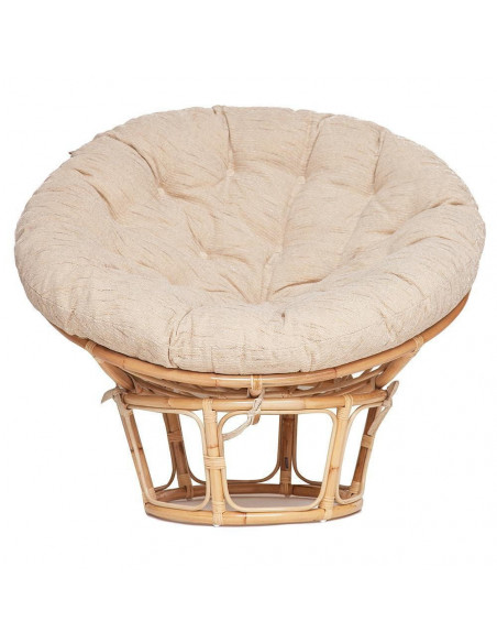 Кресло PAPASAN с подушкой, natural