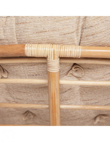 Кресло PAPASAN с подушкой, natural