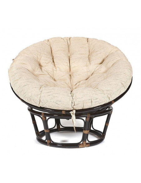 Кресло PAPASAN с подушкой, аntique brown